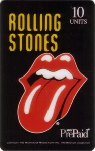 Mint Phonecard - MCI (MCI) - Rolling Stones Voodoo Lounge Mouth Logo New Sealed - Picture 1 of 2