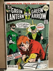 GREEN LANTERN #85 FACSIMILE DC 2019 GREEN ARROW DRUG ADDICTION NEAL ADAMS - Picture 1 of 2
