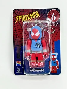 Bearbrick Spiderman Scarlet Spider #6 100% HAPPY KUJI Lottery MARVEL MEDICOM New - Picture 1 of 6