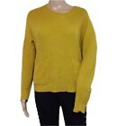 Madewell Patch Pocket Pullover Sweater Mustard