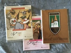 (3) Calvin Borel Signed Programs…Derby..Oaks..Breeders Cup - Picture 1 of 1