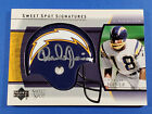2004 Ud Sweet Spot Charlie Joiner Signature Auto Signed Sp Helmet Chargers