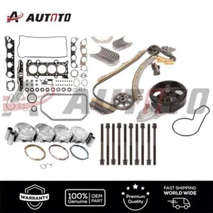 Overhaul Engine Rebuild Kit w/Timing For 2003-06 Honda Accord Element 2.4L K24A4 - Picture 1 of 44