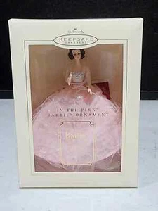 2003 NEU NRFB HALLMARK ORNAMENT BARBIE IN THE PINK FASHION MODEL COLLECTION - Bild 1 von 3