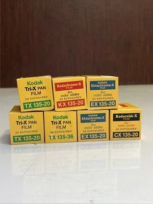7 Rolls Kodak Ektachrome-X, Kodachrome-X & Tri-X PAN film - Image 1 of 4