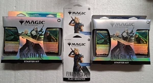 Magic the Gathering Final Fantasy: Starter Kit + 1 Play Booster!!! ~ IN HAND!!! - Picture 1 of 7