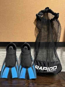 Rapido Boutique Collection Junior Flossen Gr. S (US 5-7) + Tragetasche. - Bild 1 von 2
