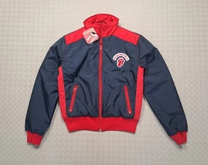 RARE Rolling Stones Jacket 2002 Licks CONCERT Tour PUFFY WARM COAT WOMEN SMALL - Bild 1 von 16