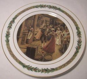 Departamento 56 Christmas Carol Classic: Charles Dickens: Plato de cena IV: EXCELENTE: SIN RESERVA - Imagen 1 de 3