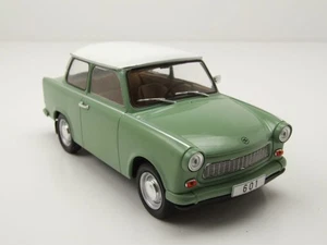TRABANT 601 light green 1965 1/24 WhiteBox WB124241 - Picture 1 of 5