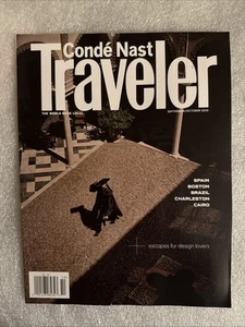 Conde Nast Traveler Magazine Design Boston Charleston September October 2025 - Picture 1 of 2
