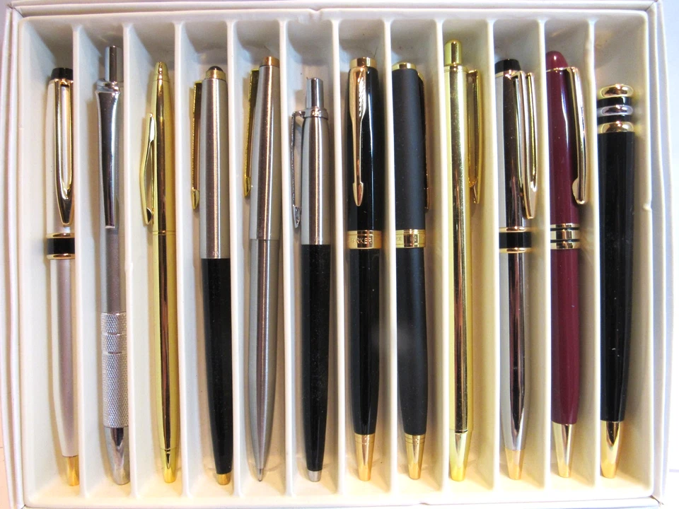 一套 12 金属优质气球笔-TRIBUTE 合集-假日限量 — 第 1/1 张图片