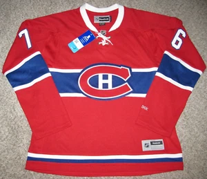 PK Subban Montreal Canadiens Women's Large Red 2016 Reebok Premier Jersey - Picture 1 of 8