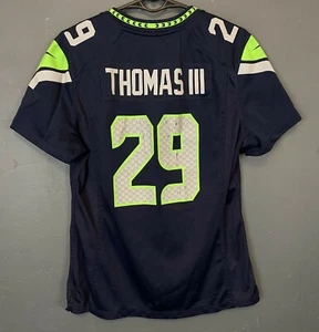 WOMEN'S NIKE SEATTLE SEAHAWKS EARL THOMAS #29 NFL FOOTBALL SHIRT JERSEY SIZE M - Picture 1 of 12