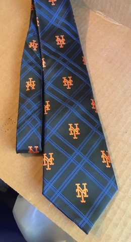 NY Mets Necktie Cover