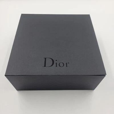 Dior Storage Gift Box Black Magnetic Gift Purse Accessories New 8.5"x8.5"x3.5" - Image 1 of 4