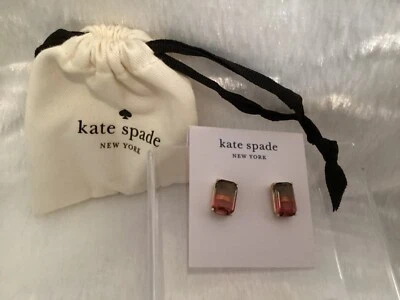 Pendientes Kate Spade Geo Gemas Rosa Multi Talla Única WBRUH609673 Foto 1 de 4