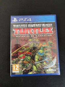 ★ PS4 Teenage Mutant Ninja Turtles Mutantes en Manhattan ★ ESP Precintado Fisico - Imagen 1 de 4