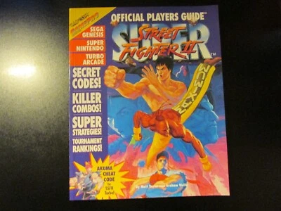 SUPER STREET FIGHTER II OFFICIAL PLAYERS GUIDE 1994 Super Nintendo SEGA Genesis - Image 1 of 4