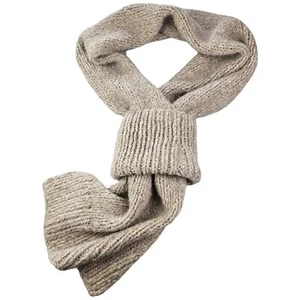 LAUREN MANOOGIAN breiter Brezel Loop Schal Baby Alpaka Merinowolle Baumwollmischung - Bild 1 von 12