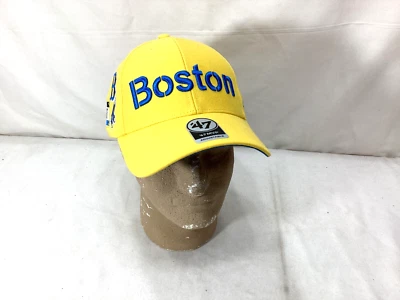 NUEVO 47 Marca Boston Red Sox City Connect Amarillo Ajustable Snapback Gorra Gorra Foto 1 de 4