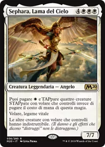 MTG SEPHARA, SKY's BLADE EXC - SEPHARA, LAMA DEL CIELO - M20 - MAGIC - Picture 1 of 1