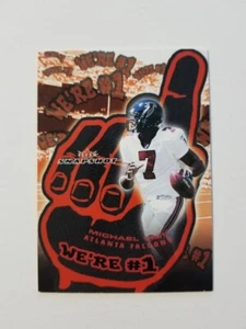 MICHAEL VICK 2003 FLEER SNAPSHOT #3WNO 1533/2001 ATLANTA FALCONS - Bild 1 von 2
