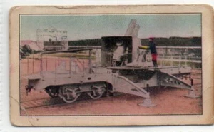 ARMORED FRENCH HOWITZER 1914-1915 Sweet Caporal T121 World War I Scenes #85 - Picture 1 of 1