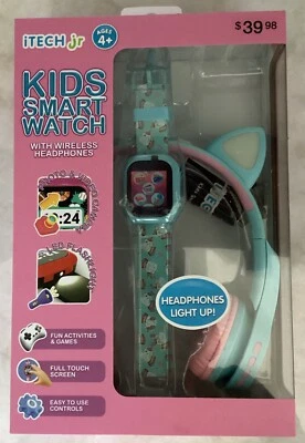 Itech Jr Kids Smart Watch And Wireless Headphones - Image 1 of 2