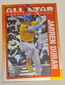 2025 Topps Serie 2 Paquete Plata 1990 Cromo Mojo All-Star #45 Jarren Duran - Imagen 1 de 6