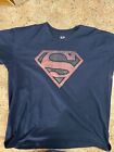 Superman T Shirt Official DC Comics Faded Xl 