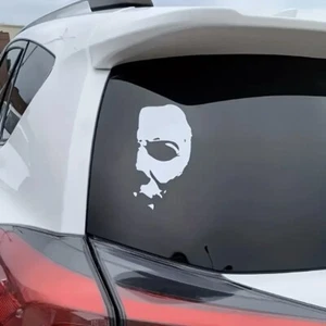 Halloween Horror Movie Michael Myers Car Sticker - Waterproof Decal for Cars - Picture 1 of 5