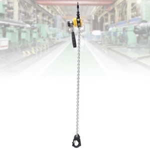 Lever Block Chain Hoist Puller Mini Chain Hoist 550Lbs Adjustable Chain Length - Imagen 1 de 12
