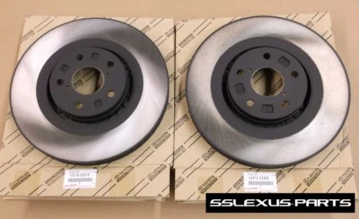 Lexus GS430 GS460 (2006-2008) OEM Genuine FRONT BRAKE ROTOR SET - ROTORS (x2) - Image 1 of 3