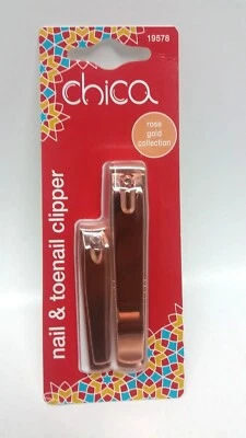 Nuevo Cortaúñas y Uñas Chica Colección Oro Rosa #19578 SELLADO Foto 1 de 4