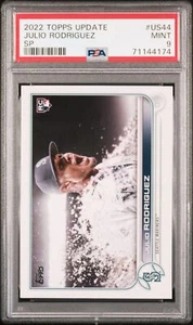 2022 Topps Update #US44 Julio Rodriguez SP PSA 9 - Picture 1 of 2