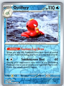 Octillery Common SV04: Paradox Rift Reverse Holo 034/182 NM - Picture 1 of 1