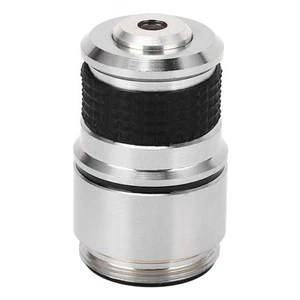 Obiettivo Microscopio 20X Ottone Cromato Interfaccia RMS Microscopio - Foto 1 di 22