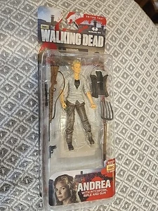 NEW - The Walking Dead - Serie 4 - ANDREA - McFarlane - 2013 - AMC - Foto 1 di 2