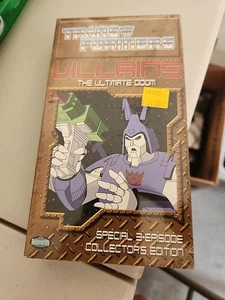 Transformers G1 THE ULTIMATE DOOM - Villians -VHS VIDEOCASSETTE Sealed - Picture 1 of 7