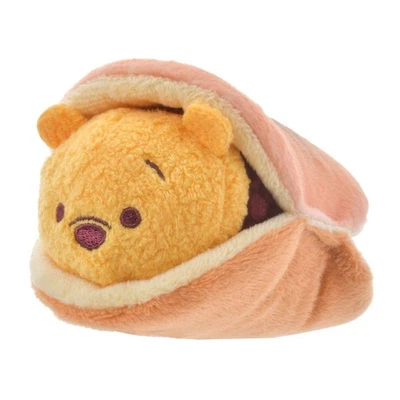 Disney Store Japan Dorayaki Pooh TSUM TSUM Mini Plush - Wagashi Japanese Sweets - Image 1 of 4