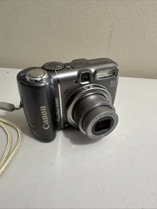 Canon Powershot A590 Digital Camera With 8GB SD Card. Tested And Works - Picture 1 of 11
