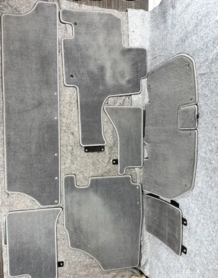 Juego de alfombrillas grises Honda Odyssey 2005 2006 2007 OEM de 7 piezas buen estado Foto 1 de 4