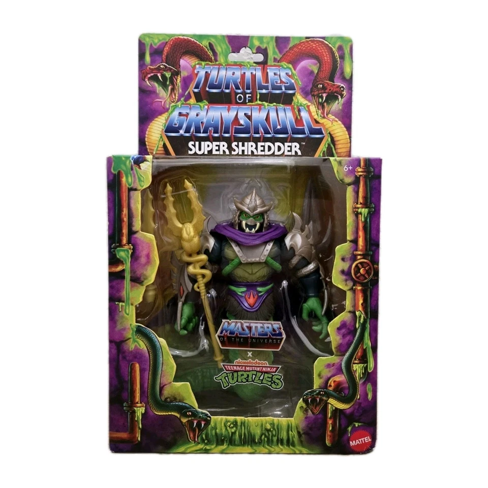 Mattel Masters of the Universe Turtles of Grayskull Super Shredder JBN06 MOTU