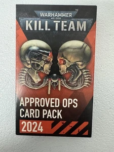 Warhammer 40000 40K Kill Team Approved Ops Card Pack 2024 sealed new 1112 B - Picture 1 of 1