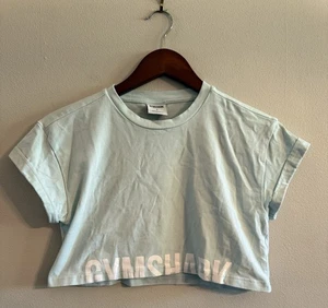 Gymshark Fraction Crop Top Größe S Farbe Neuwertig - Bild 1 von 4