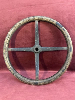 Ford Model T Wood Steering Wheel 18 Inches - Image 1 of 4