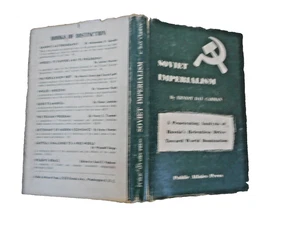 Soviet Imperialism by Ernest Day Carman Russia's World Threats 1950 - Picture 1 of 4