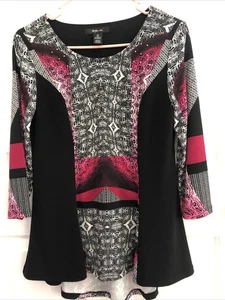 womens Style & Co. size XS 3/4 sleeve sequined top - Picture 1 of 10