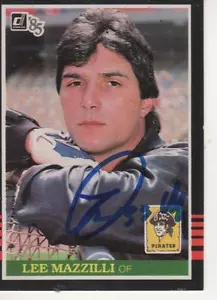 LEE MAXXILLI FIRMADO 1985 DONRUSS #386 - PIRATAS PITTSBURGH - Imagen 1 de 1